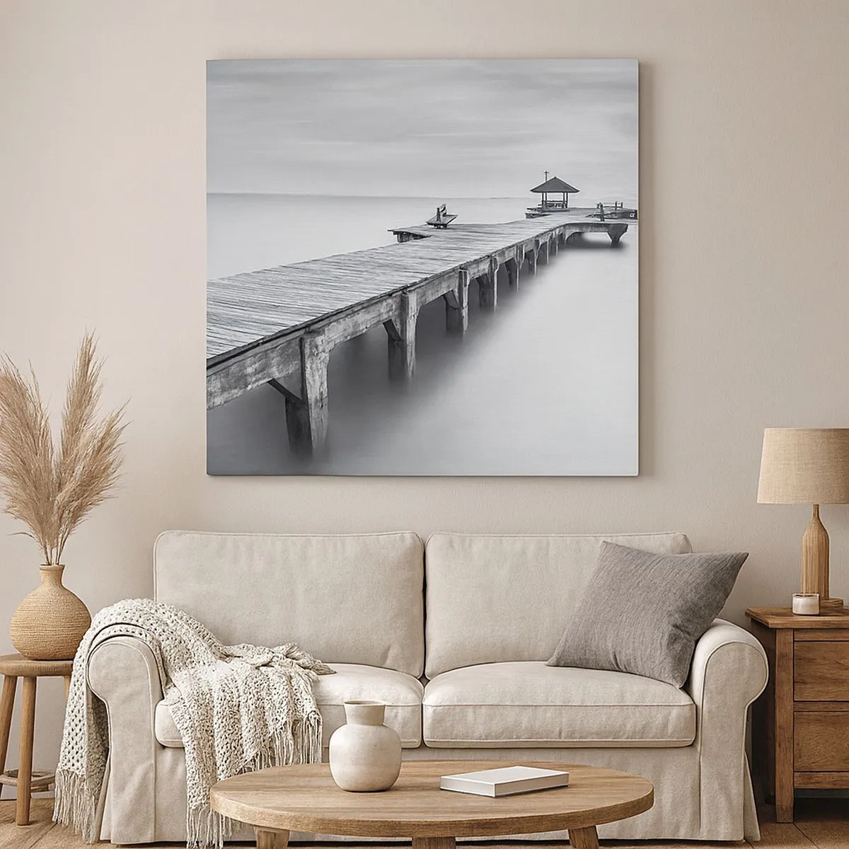 Vászonkép - A távolba - 30x30 cm