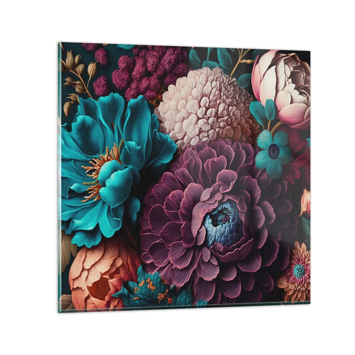 Üveg kép - A természet bőségében - 70x70 cm