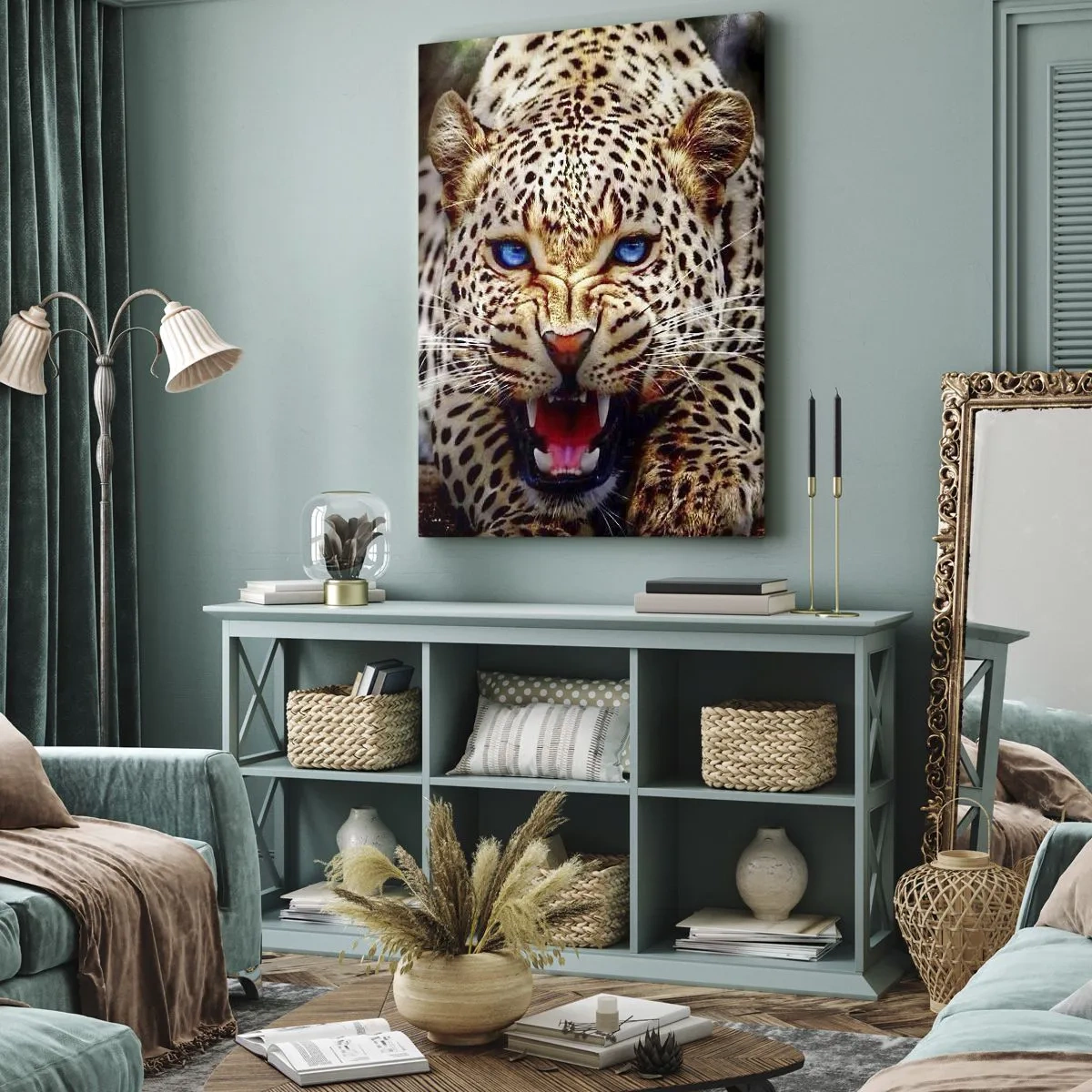 Vászonkép - A szépség nem árt a haragnak - 80x120 cm