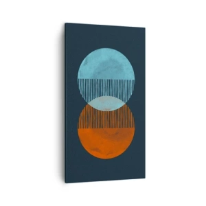 Vászonkép - Csillagászati fantázia - 45x80 cm