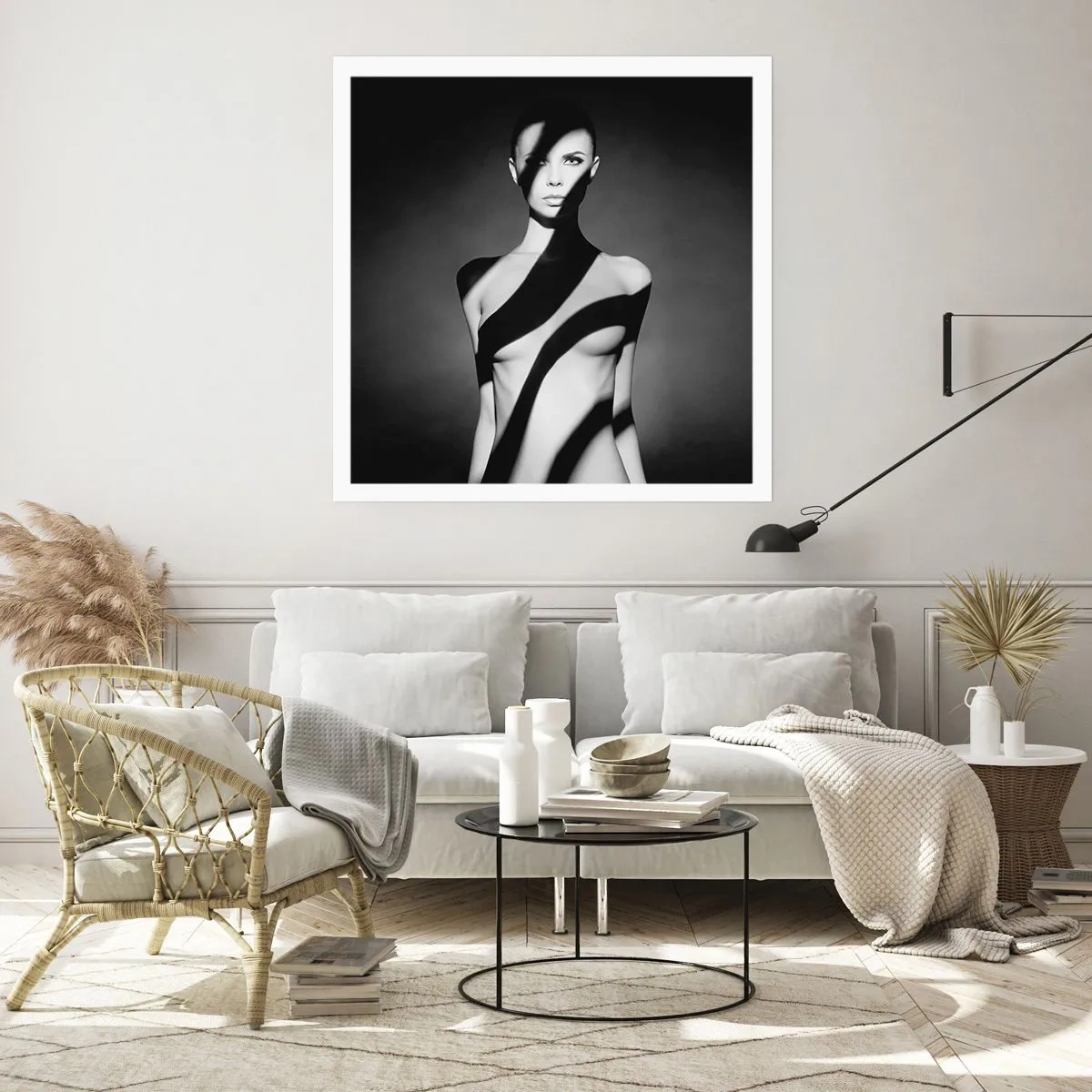 Poszter - Fényben és árnyékban - 60x60 cm