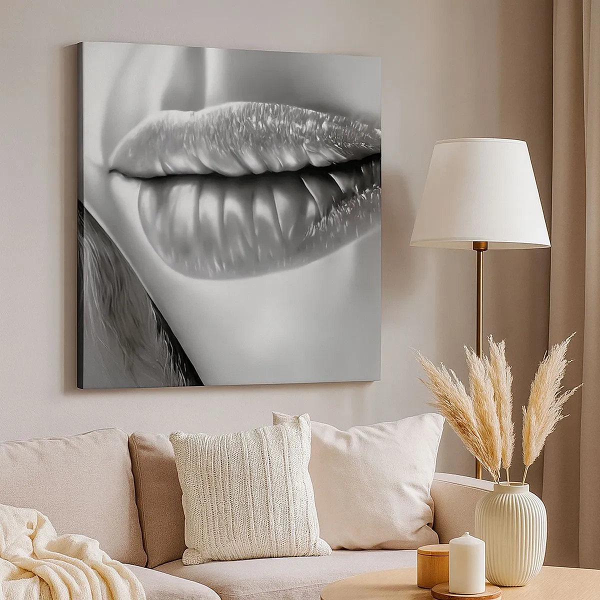 Vászonkép - Tudom, mire gondolsz… - 30x30 cm