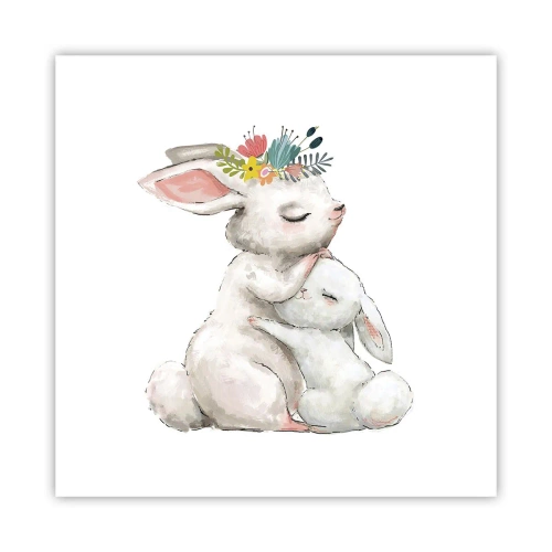 Poszter - Nincs olyan, mint anyánál - 60x60 cm