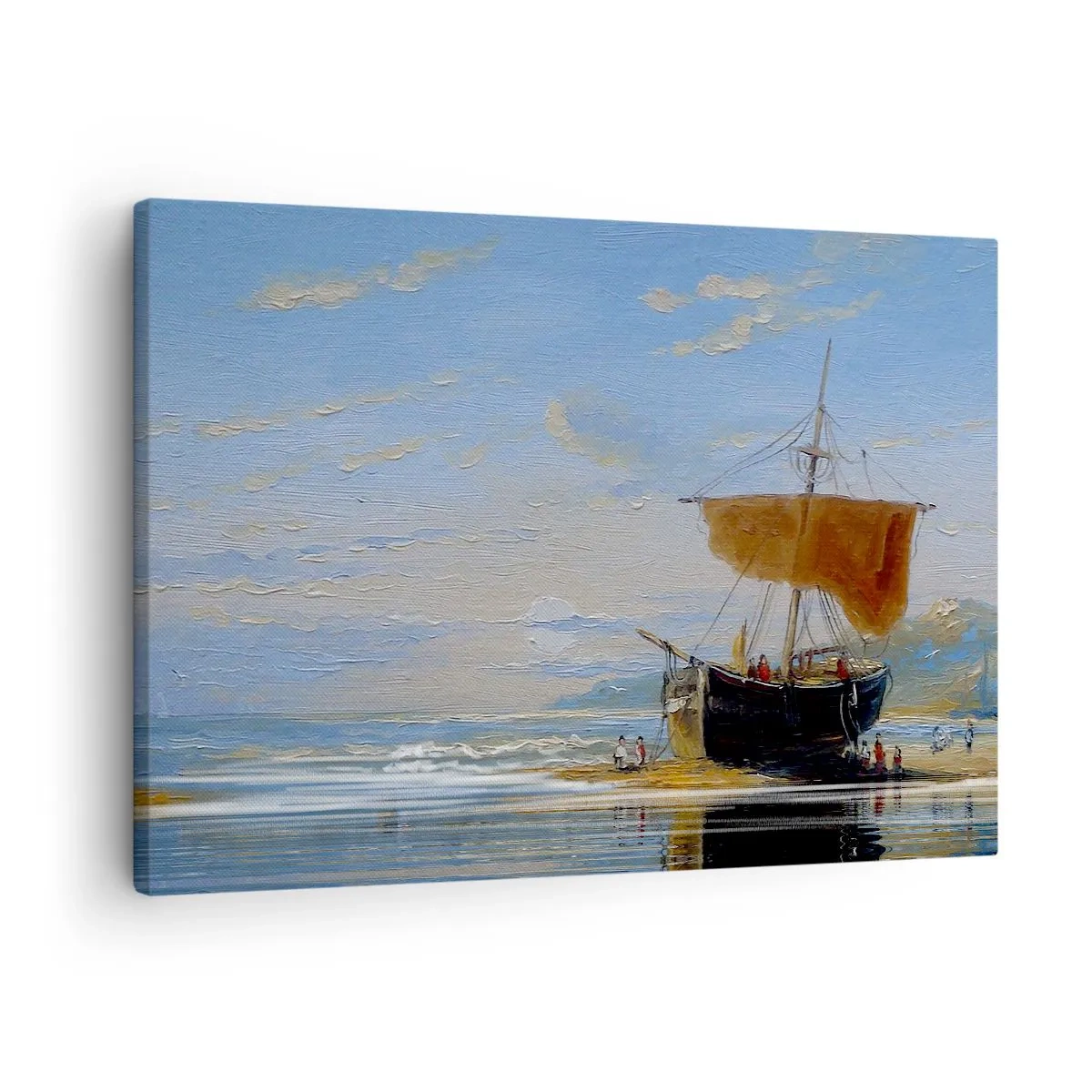 Vászonkép - Víz, föld, levegő - 70x50 cm