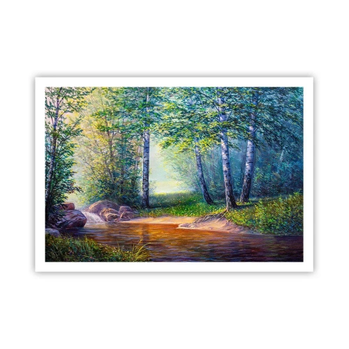 Poszter - Idilli táj - 100x70 cm