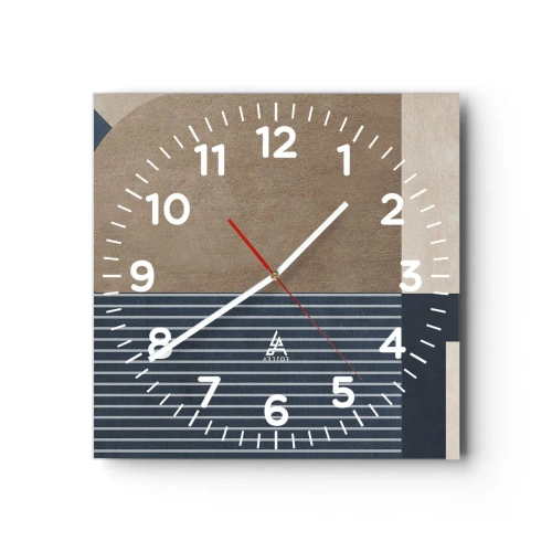 Falióra, Óra - Az egyszerűség és a kerekség kompozíciója - 40x40 cm