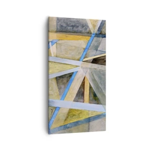 Vászonkép - Egyenesen vagy átlósan? - 55x100 cm