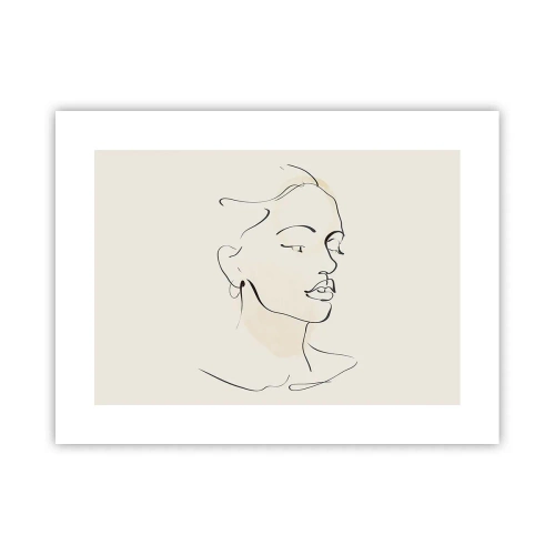 Poszter - Bizonyos vonallal - 40x30 cm