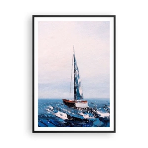 Poszter fehér keretben - A szél testvérisége - 70x100 cm