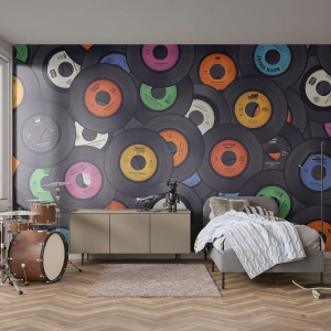 Egyedi tapéta Premium Sand - A klasszika színei - Vinyl, Zene, Szüret