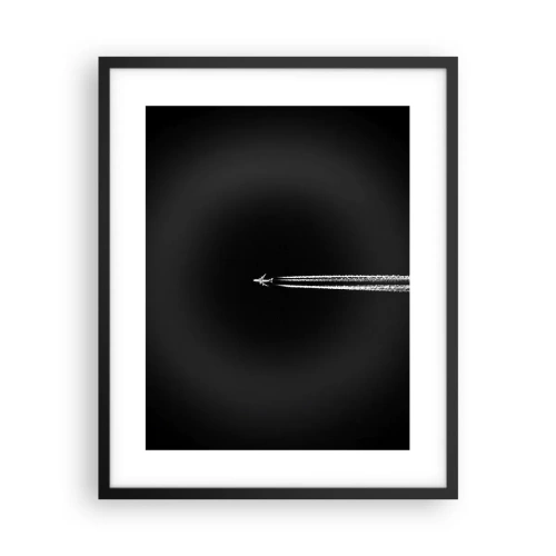 Poszter fehér keretben - Egy másik dimenzióba - 40x50 cm