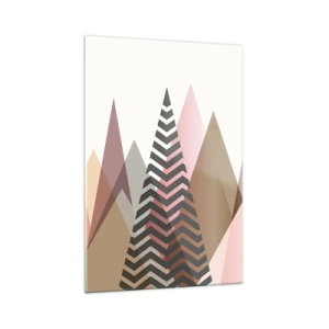 Üveg kép - Piramis nézet - 70x100 cm