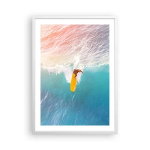 Poszter fekete keretben - Az óceánlovas - 50x70 cm