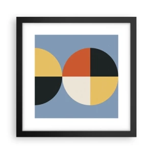 Poszter fehér keretben - Nézd és számolj - 30x30 cm