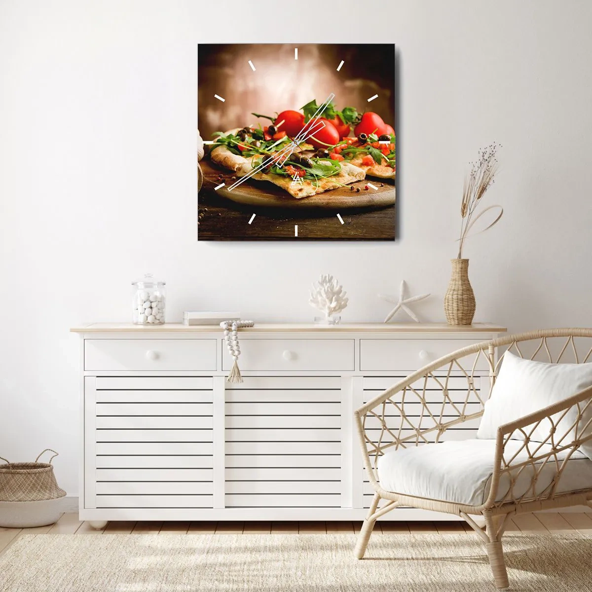 Falióra, Óra - Egyenesen a kemencéből és a kertből - 30x30 cm