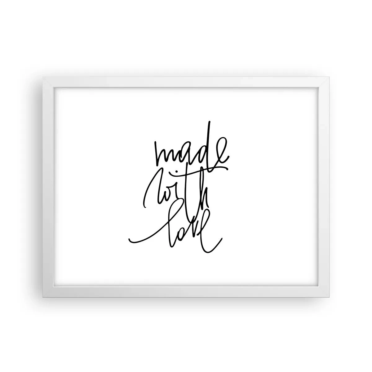 Poszter fekete keretben - A legjobb márka - 40x30 cm