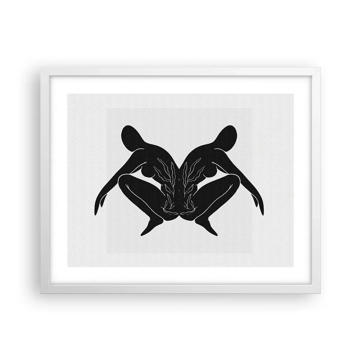 Poszter fekete keretben - Egy közös lélek - 50x40 cm