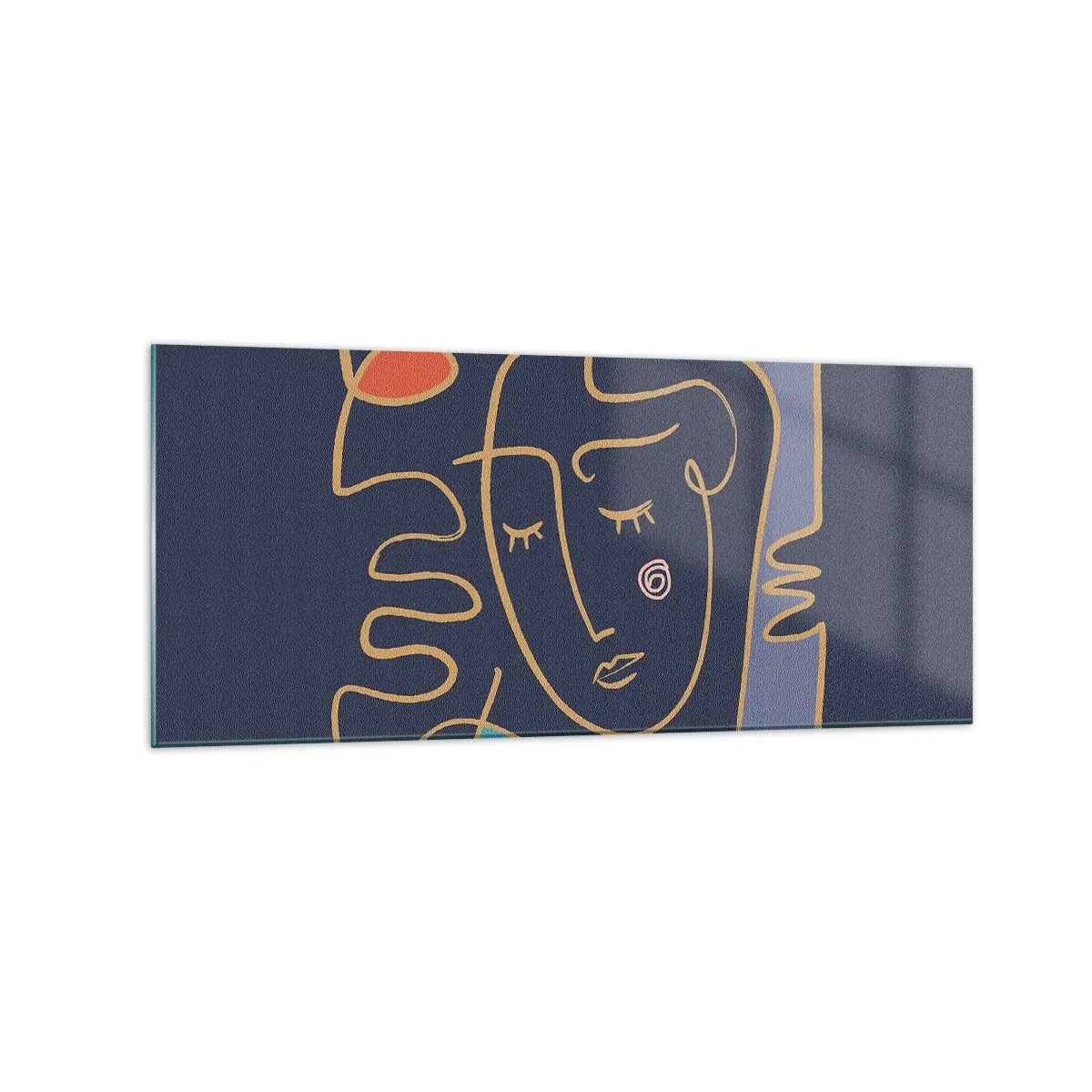 Üveg kép - Álmodozásban - 120x50 cm