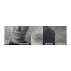 Fotótapéta Minta Premium Canvas - Szó nélkül - Absztrakció, Grafika, Arc - 100x30 cm