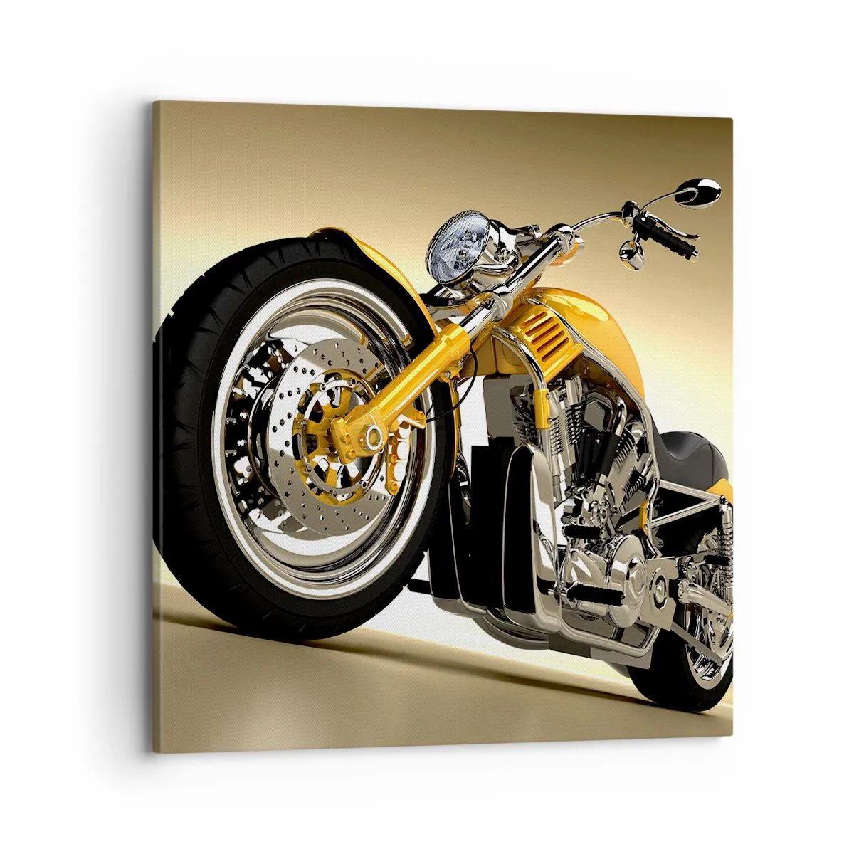 Vászonkép - Álom az erőről és gyorsaságról - 70x70 cm