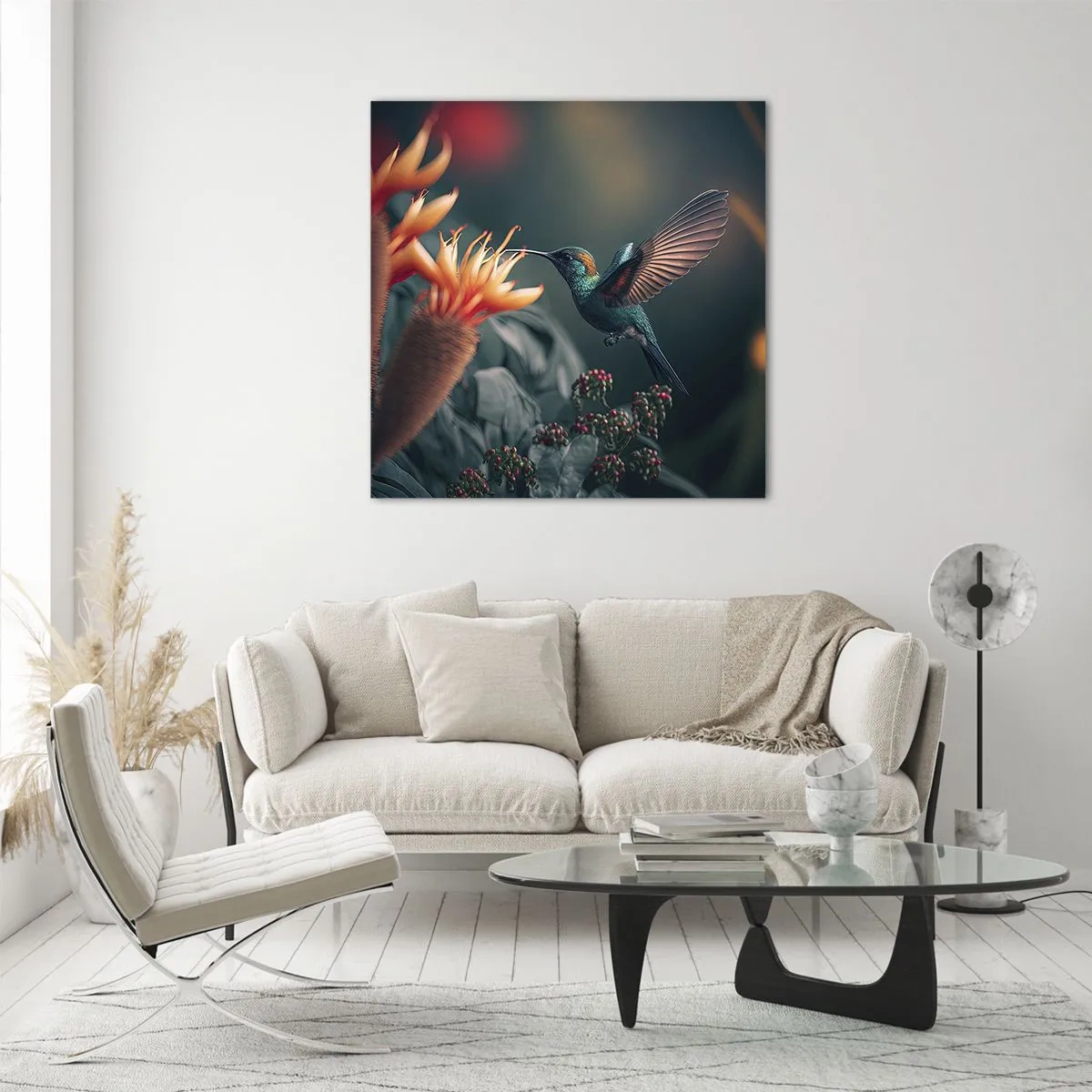 Üveg kép - Egy igazán színes élet - 60x60 cm