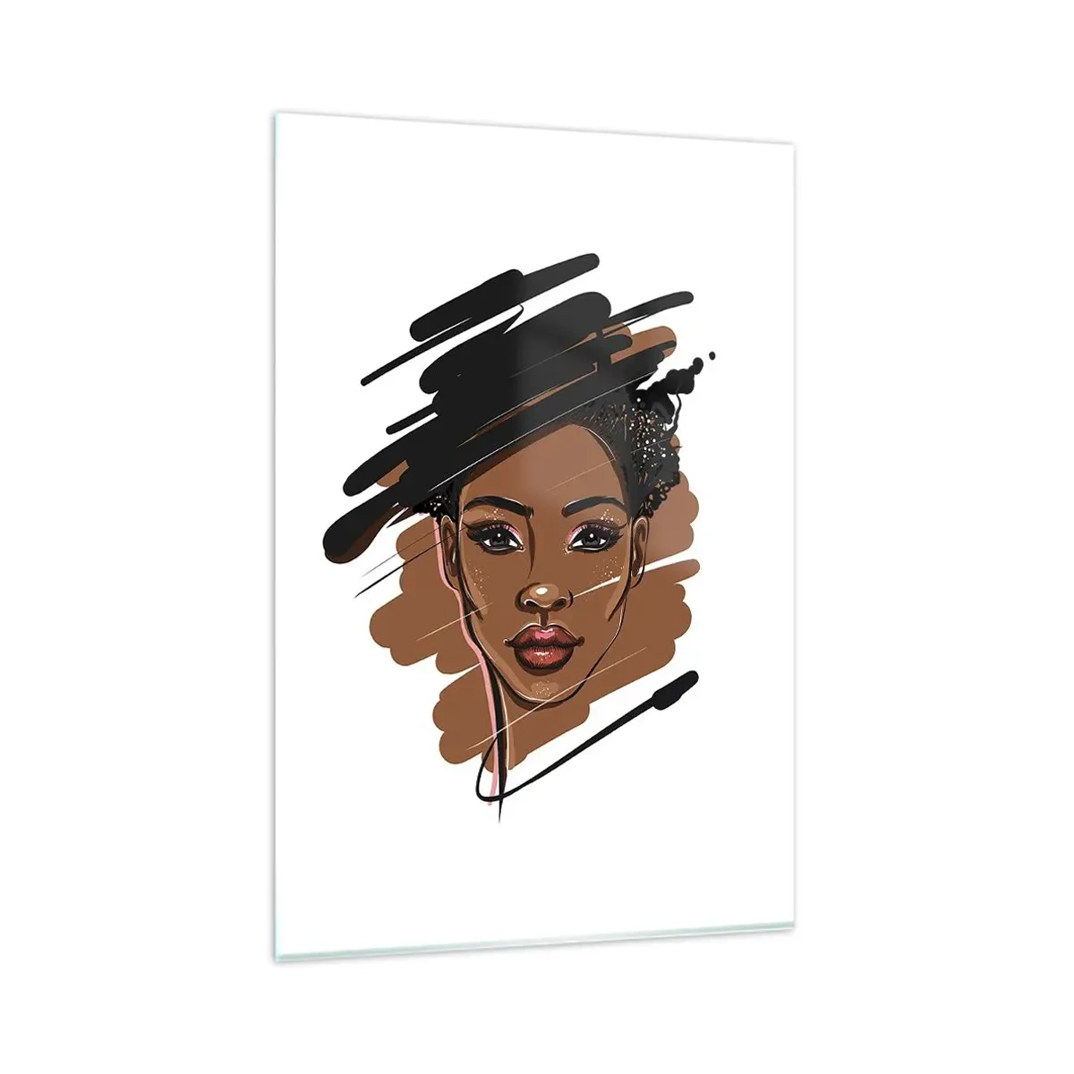 Üveg kép - Édes, mint a csokoládé - 80x120 cm