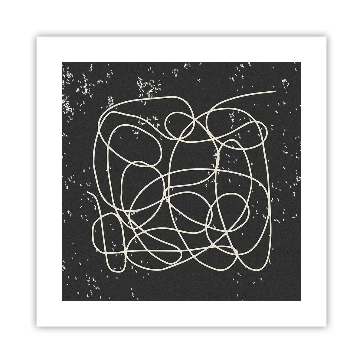 Poszter - Gondolatok elkalandozása - 40x40 cm