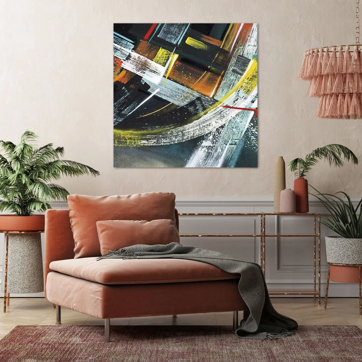 Vászonkép - A mozgás energiája - 40x40 cm