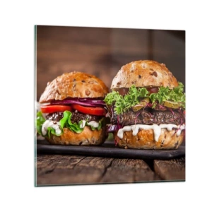 Üveg kép - American dream - 50x50 cm