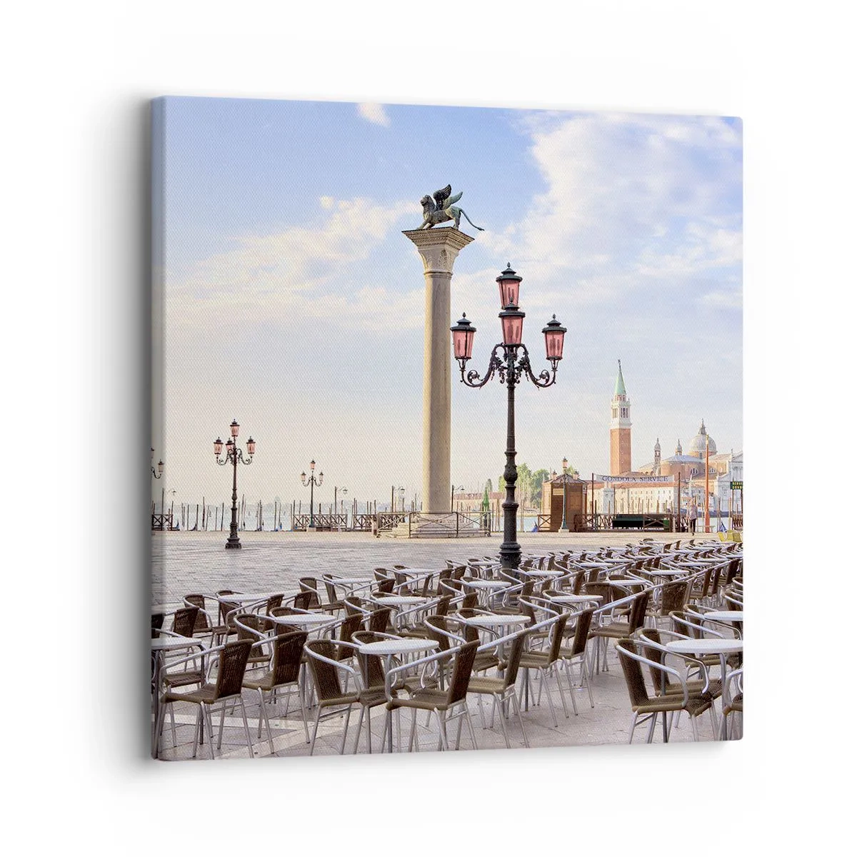 Vászonkép - Gyere, minden készen áll - 30x30 cm