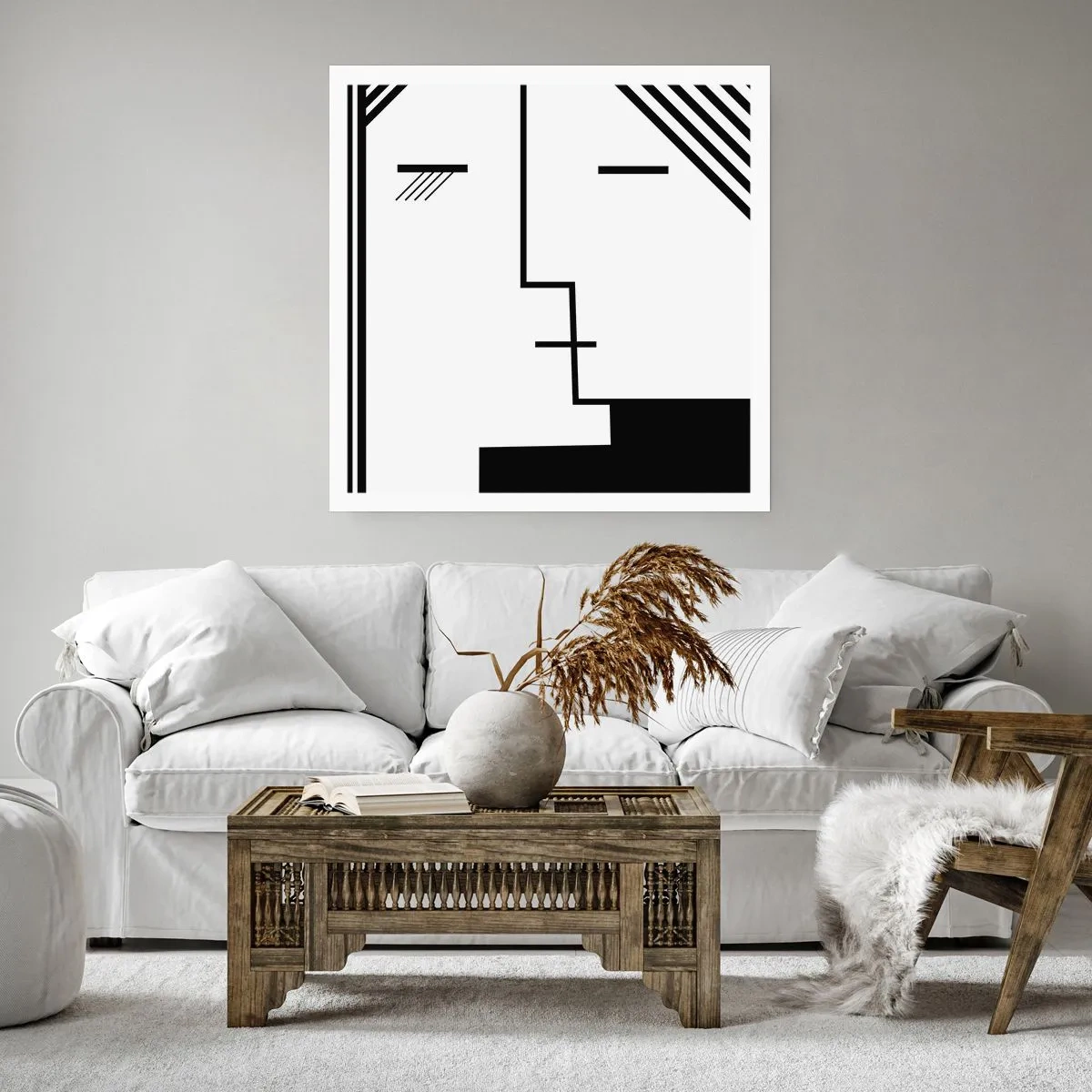 Poszter - Egyszerűen egy csók - 40x40 cm