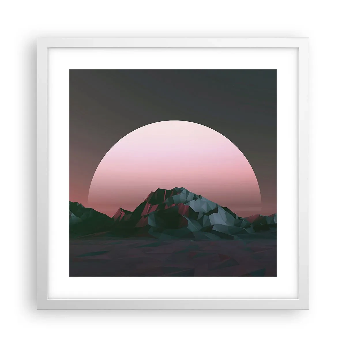 Poszter fekete keretben - Egy szomszéd galaxisban - 40x40 cm