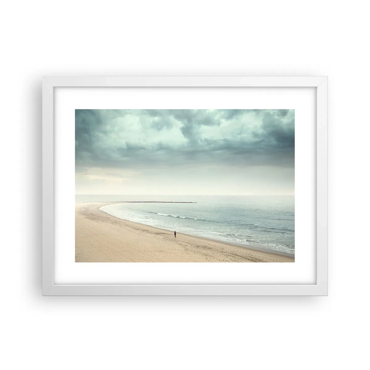 Poszter fekete keretben - A békét keresve - 40x30 cm