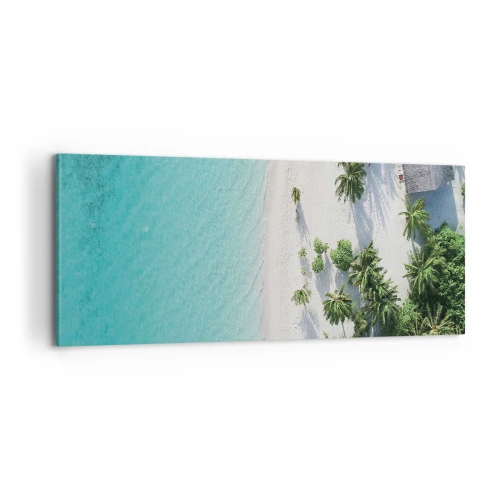 Vászonkép - Nyaralás a paradicsomban - 100x40 cm