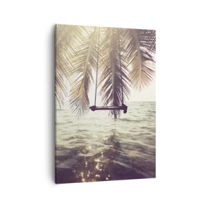 Vászonkép - Tetszés szerint hintázhat a felhők között - 50x70 cm