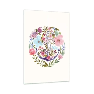 Üveg kép - Egy tengerész jó éjszakai alvása - 70x100 cm