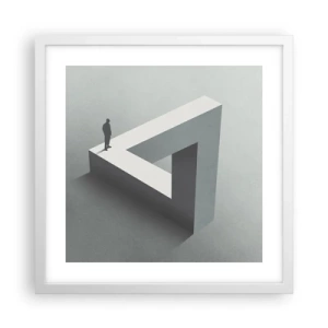 Poszter fekete keretben - És mégis lehetséges - 40x40 cm