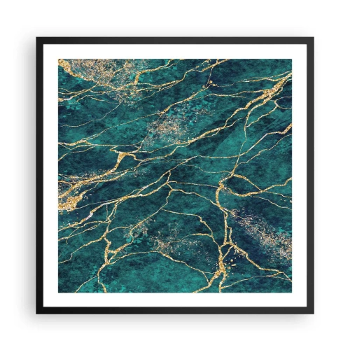 Poszter fehér keretben - Aranybánya - 60x60 cm