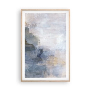 Poszter világos tölgy keretben - Színtónusok és akkordok - 61x91 cm