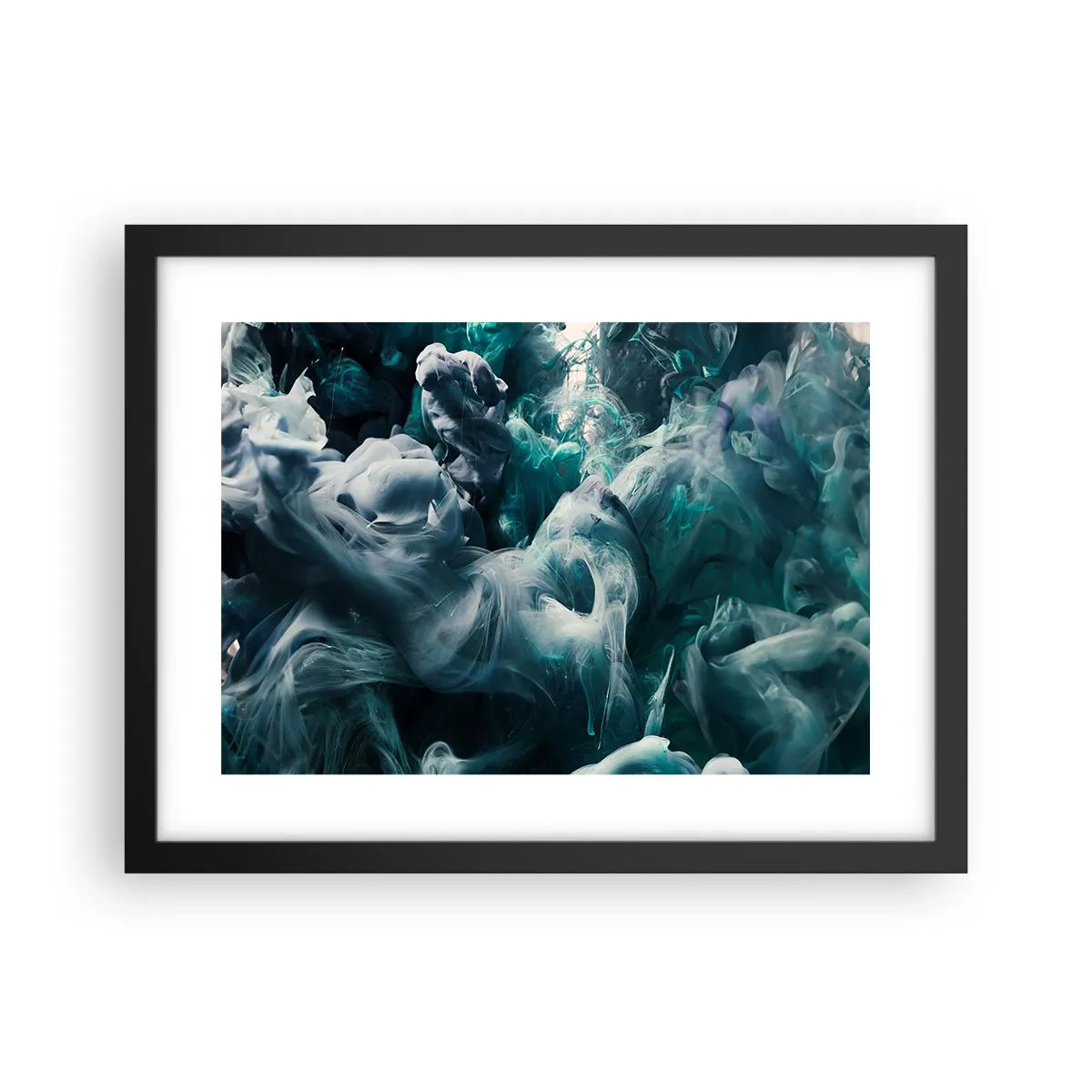 Poszter fehér keretben - A színek mozgása - 40x30 cm