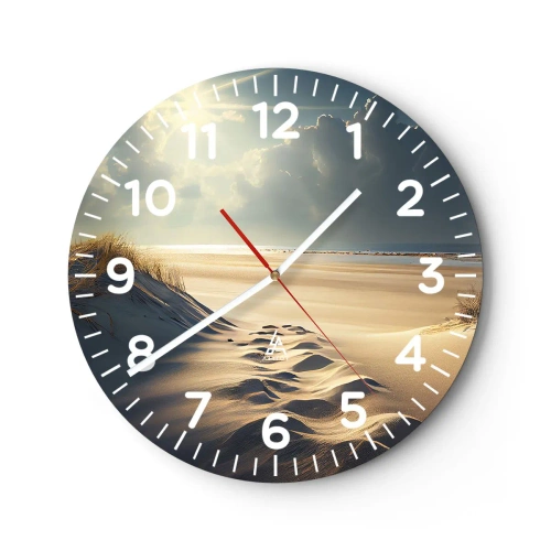 Falióra, Óra - Megnyugtató táj - 40x40 cm