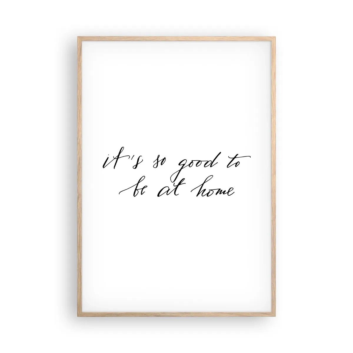 Poszter világos tölgy keretben - Teljes igazság - 70x100 cm