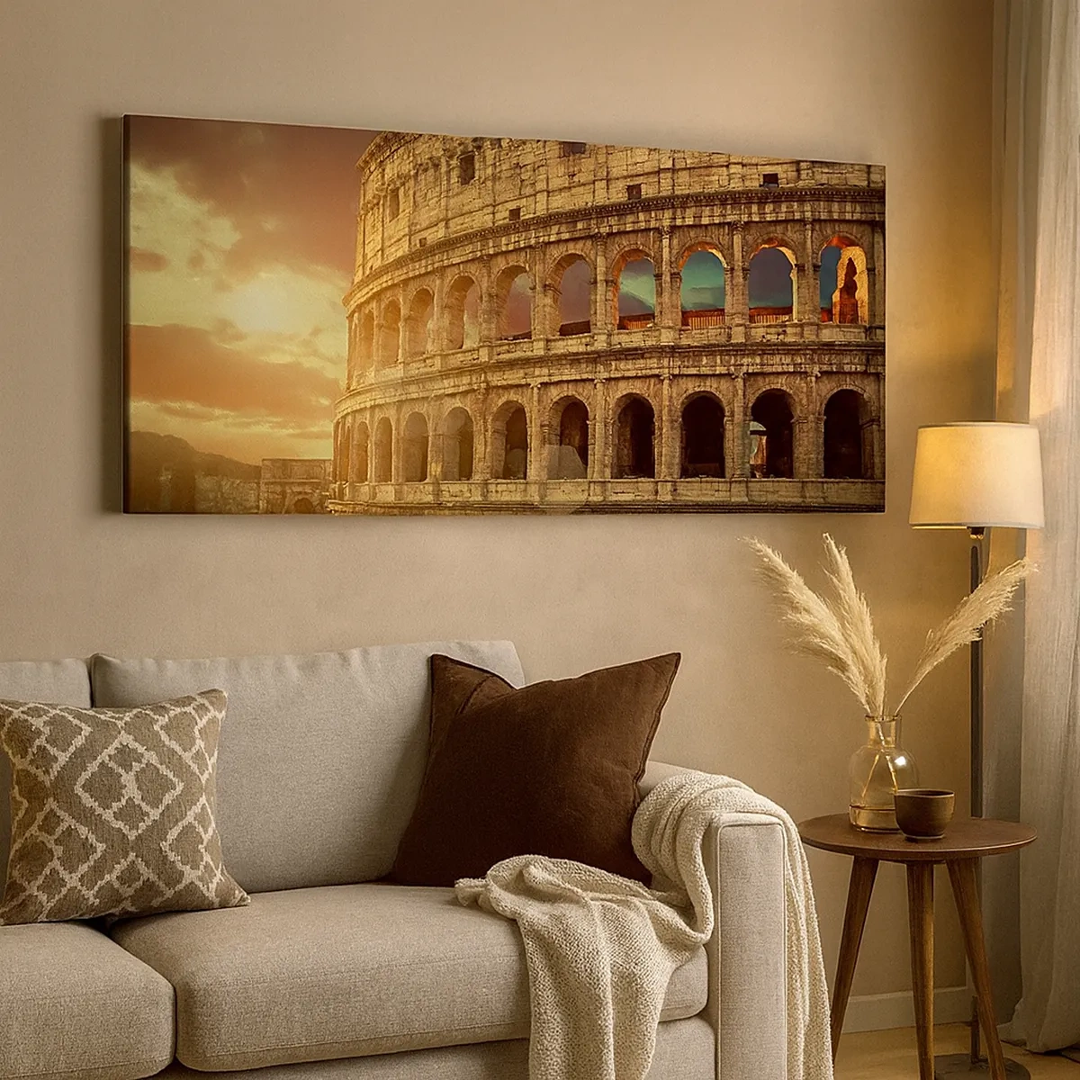 Vászonkép - Kolosszális benyomás - 30x30 cm