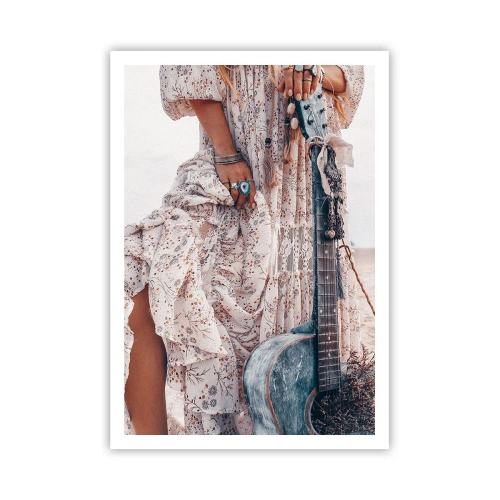 Poszter - Hippik az úton - 70x100 cm