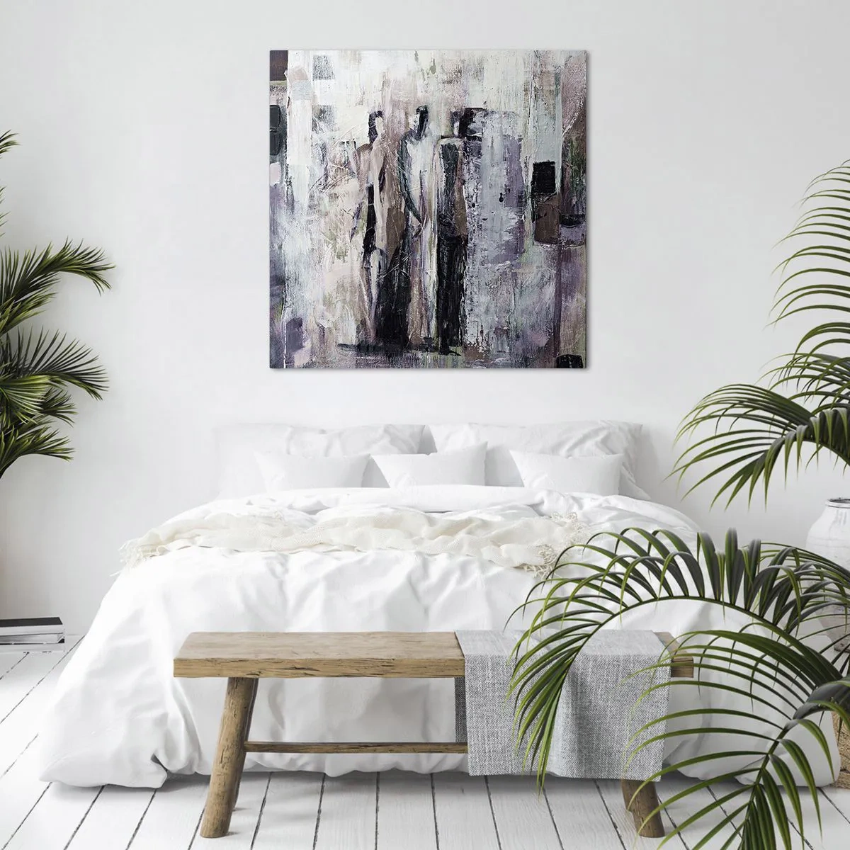 Vászonkép - A titokzatos hámas - 40x40 cm