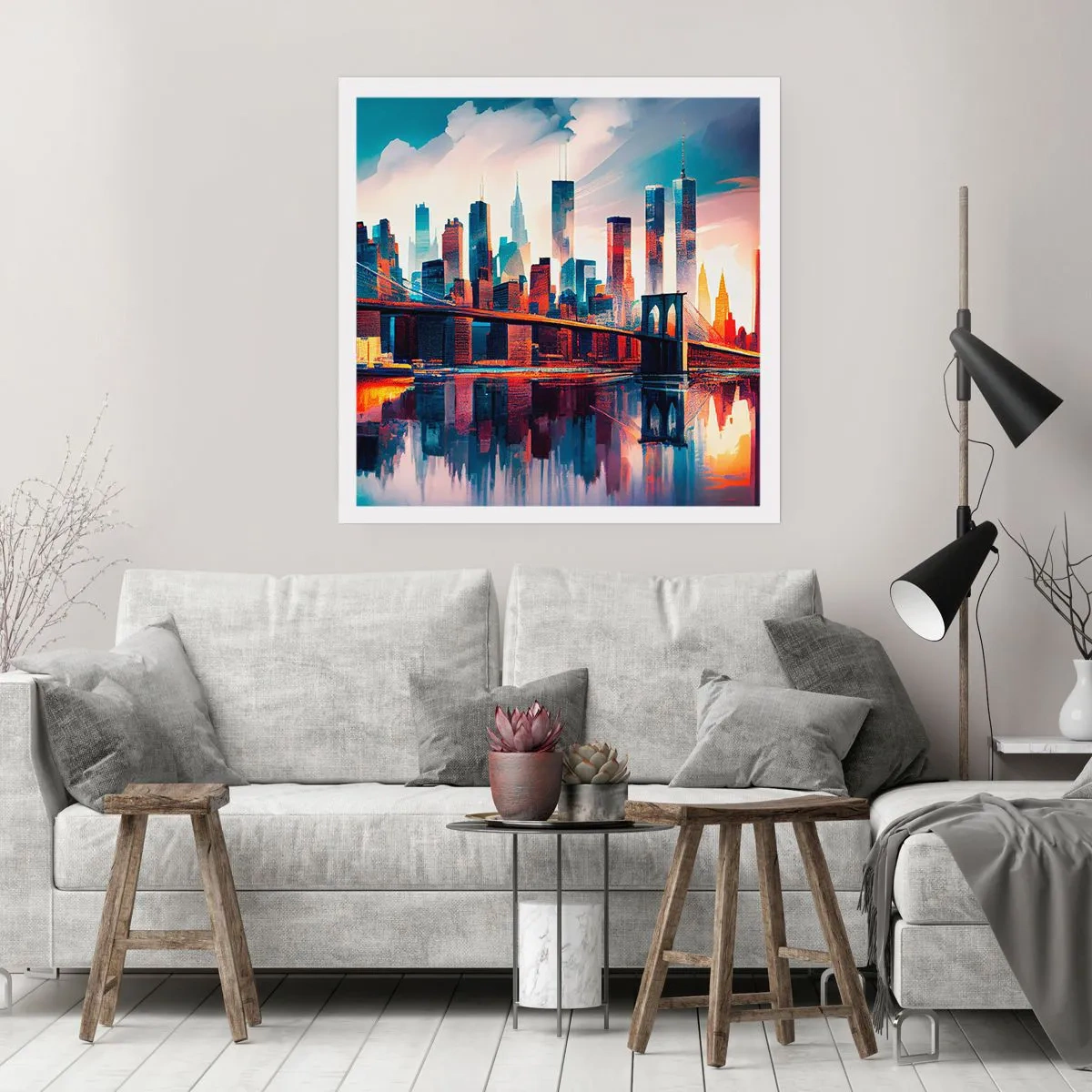 Poszter - Fenomenális New York - 60x60 cm