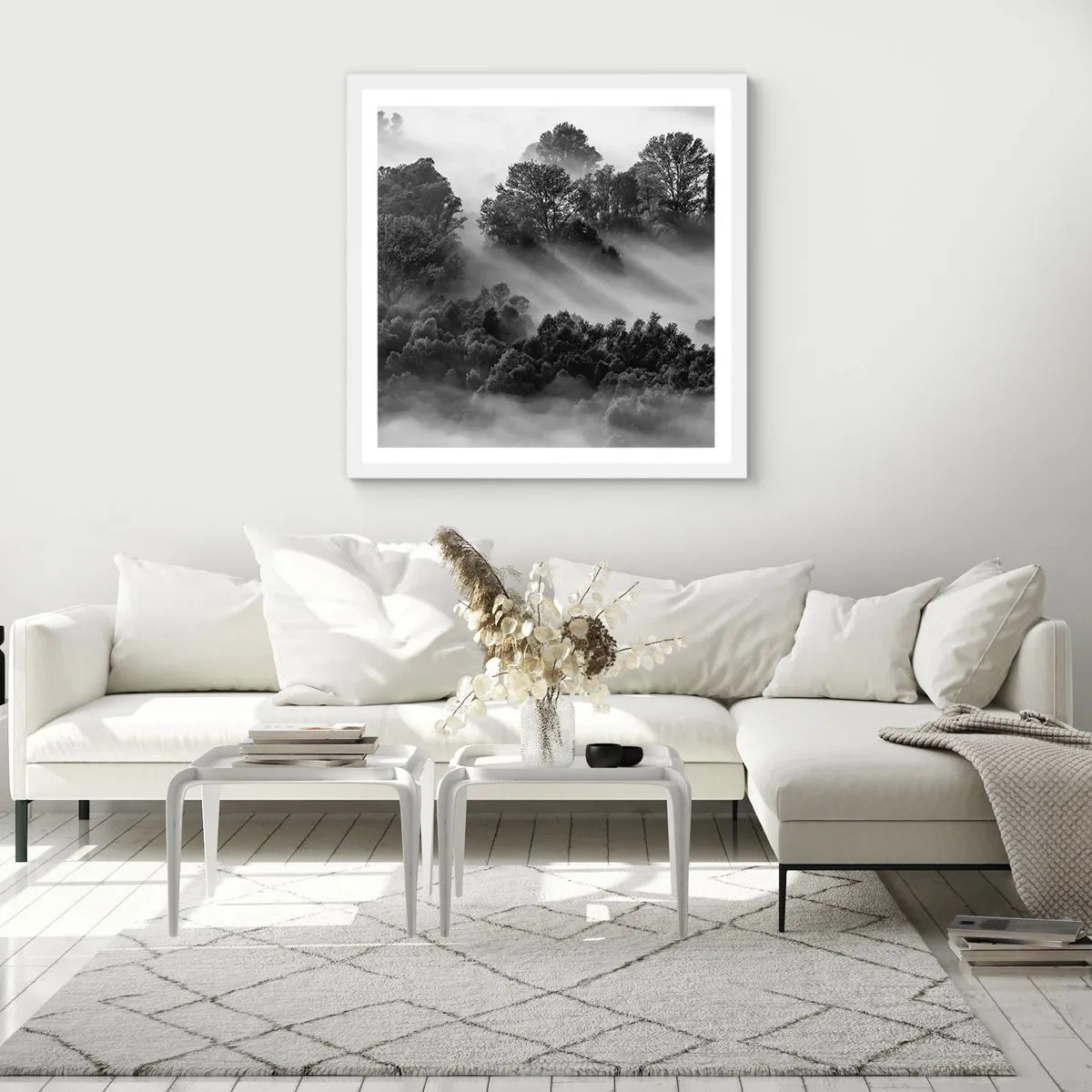 Poszter fekete keretben - Az álomból felkelő - 40x40 cm