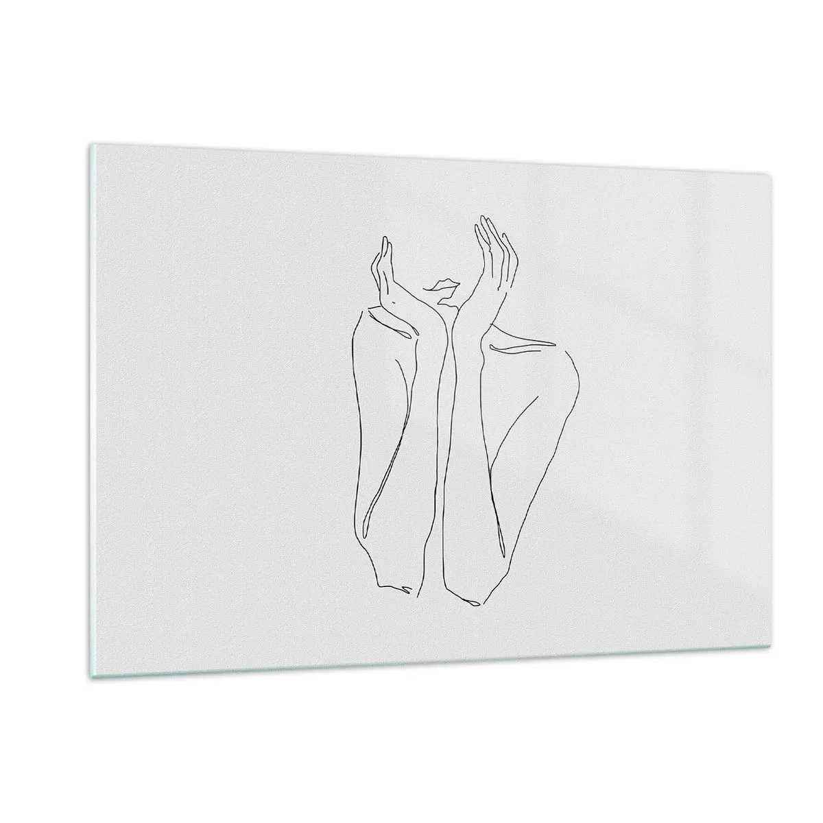 Üveg kép - Amiről a lányok álmodoznak - 120x80 cm