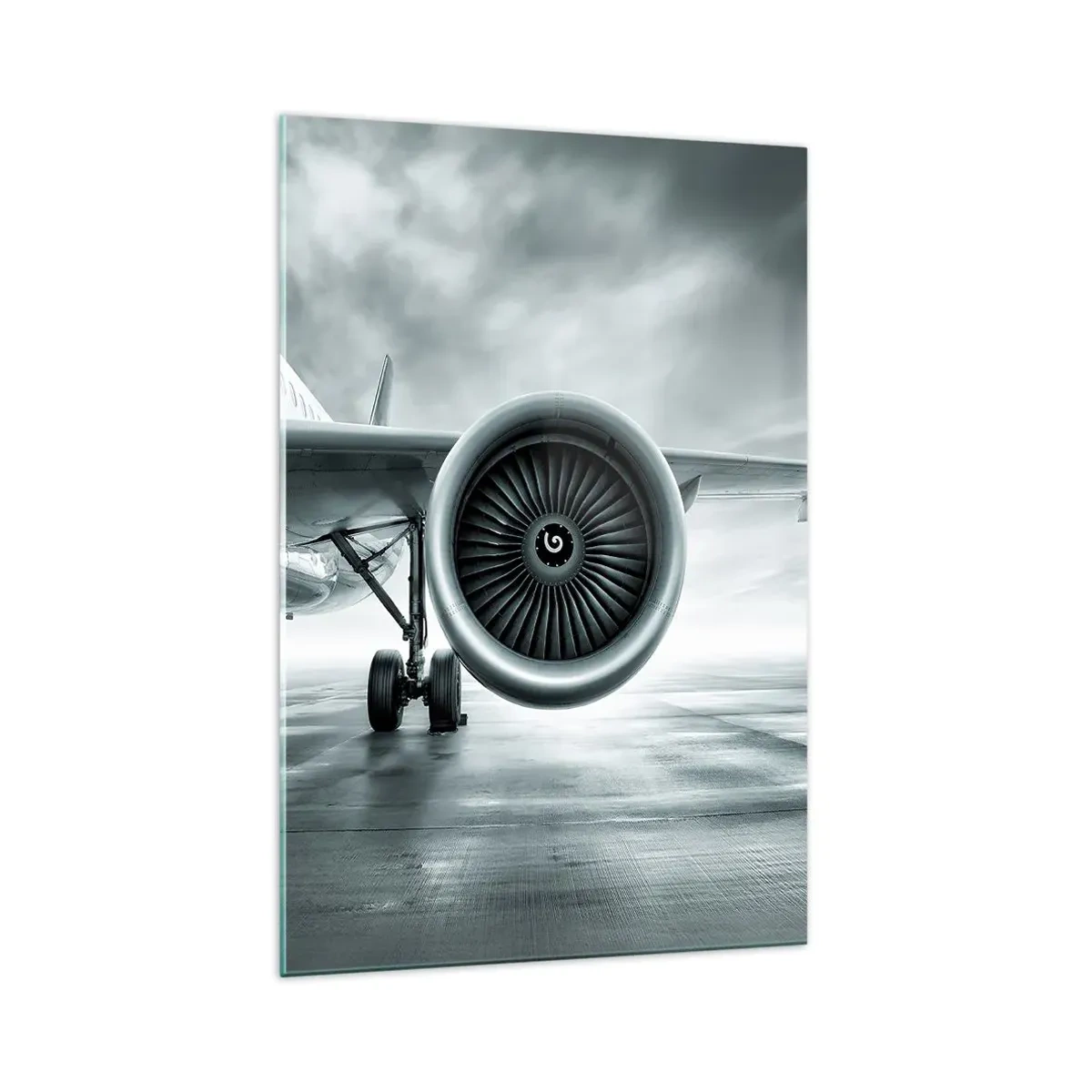 Üveg kép - Van erő! - 70x100 cm