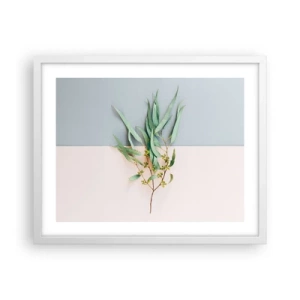 Poszter fekete keretben - Pasztell finomság - 50x40 cm